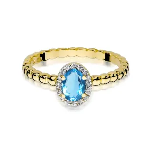 Gold Diamant Ring EY-45 0.10ct | ergold
