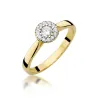 Gold Diamant Ring EY-45 0.10ct | ergold