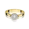 Gold Diamant Ring EY-45 0.10ct | ergold