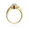 Gold Diamant Ring EY-45 0.10ct | ergold