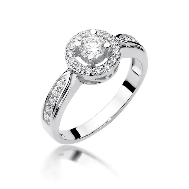Gold Diamant Ring EY-45 0.10ct | ergold