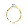 Gold Diamant Ring EY-45 0.10ct | ergold