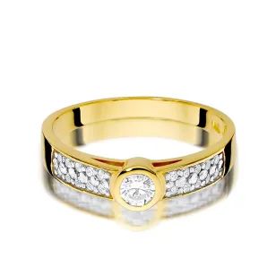Gold Diamant Ring EY-45 0.10ct | ergold