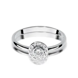 Gold Diamant Ring EY-45 0.10ct | ergold