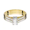 Gold Diamant Ring EY-45 0.10ct | ergold