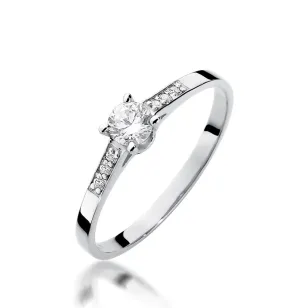 Gold Diamant Ring EY-45 0.10ct | ergold