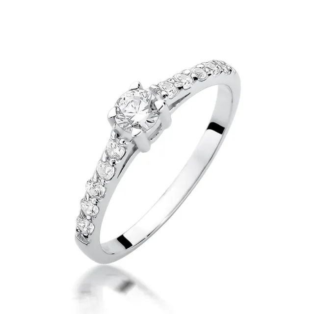 Gold Diamant Ring EY-45 0.10ct | ergold