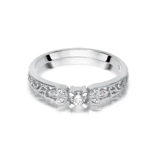 Gold Diamant Ring EY-45 0.10ct | ergold