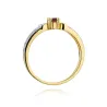 Pierścionek z rubin złoty 0,15ct