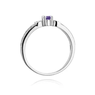 Gold Diamant Ring EY-45 0.10ct | ergold