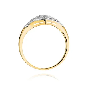 Gold Diamant Ring EY-45 0.10ct | ergold