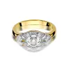 Złoty Pierścionek 585 Brylanty 0,19ct Certyfikat