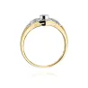 Złoty Pierścionek 585 Brylanty 0,19ct Certyfikat
