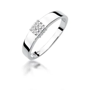 Gold Diamant Ring EY-45 0.10ct | ergold
