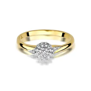 Gold Diamant Ring EY-45 0.10ct | ergold
