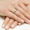 Gold Diamant Ring EY-45 0.10ct | ergold