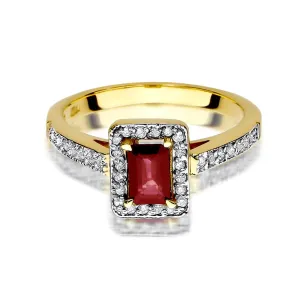 Gold Diamant Ring EY-45 0.10ct | ergold
