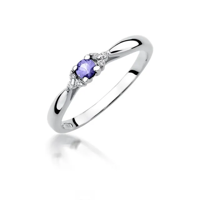 Gold Diamant Ring EY-45 0.10ct | ergold