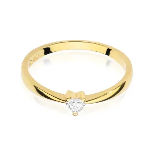 Gold Diamant Ring EY-45 0.10ct | ergold
