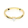 Gold Diamant Ring EY-45 0.10ct | ergold