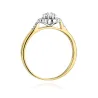 Gold Diamant Ring EY-45 0.10ct | ergold