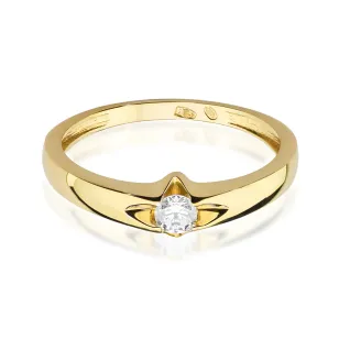Gold Diamant Ring EY-45 0.10ct | ergold