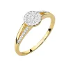 Gold Diamant Ring EY-45 0.10ct | ergold