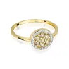 Gold Diamant Ring EY-45 0.10ct | ergold