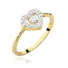 Gold Diamant Ring EY-45 0.10ct | ergold