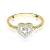 Gold Diamant Ring EY-45 0.10ct | ergold