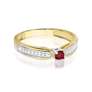 Gold Diamant Ring EY-45 0.10ct | ergold