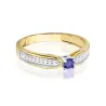 Gold Diamant Ring EY-45 0.10ct | ergold