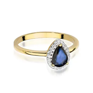 Gold Diamant Ring EY-45 0.10ct | ergold