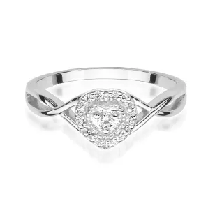 Gold Diamant Ring EY-45 0.10ct | ergold
