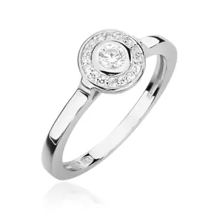 Gold Diamant Ring EY-45 0.10ct | ergold