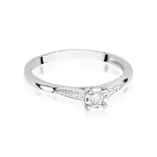 Gold Diamant Ring EY-45 0.10ct | ergold