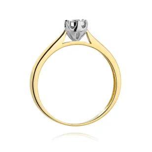 Gold Diamant Ring EY-45 0.10ct | ergold