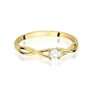 Gold Diamant Ring EY-45 0.10ct | ergold