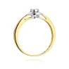 Gold Diamant Ring EY-45 0.10ct | ergold