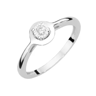 Gold Diamant Ring EY-45 0.10ct | ergold