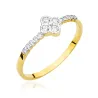 Gold Diamant Ring EY-45 0.10ct | ergold