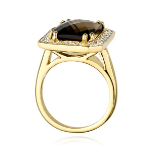 Gold Diamant Ring EY-45 0.10ct | ergold