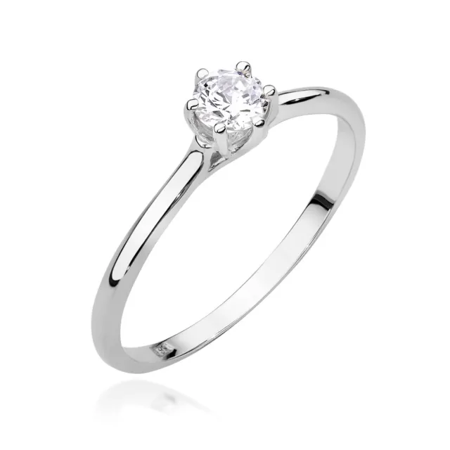 Gold Diamant Ring EY-45 0.10ct | ergold