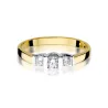 Złoty Pierścionek 585 z diamentem brylant 0,31ct
