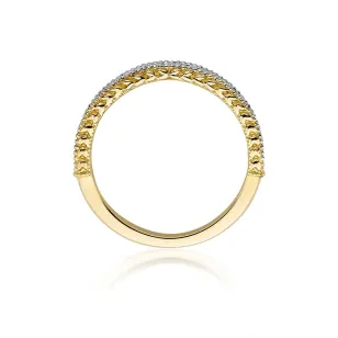 Gold Diamant Ring EY-45 0.10ct | ergold