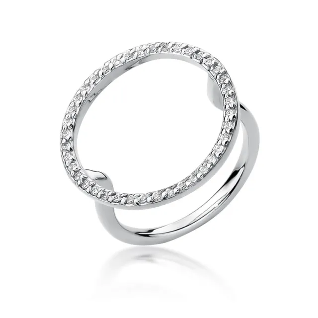 Gold Diamant Ring EY-45 0.10ct | ergold