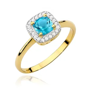 Gold Diamant Ring EY-45 0.10ct | ergold