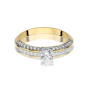 Gold Diamant Ring EY-45 0.10ct | ergold