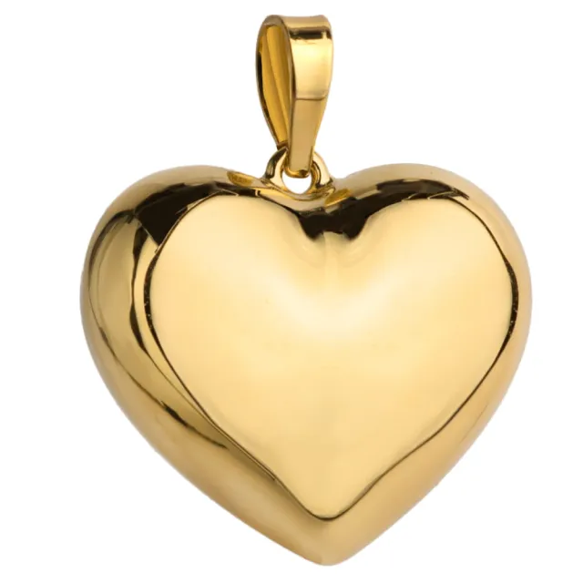 ⭐ Zawieszka złota serce duże ♥ Ergold