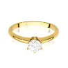 Gold Diamant Ring EY-45 0.10ct | ergold